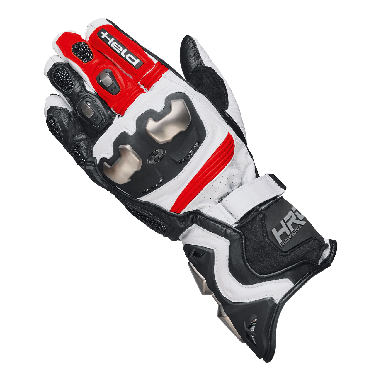 Held Titan XR2 en color negro-blanco-rojo