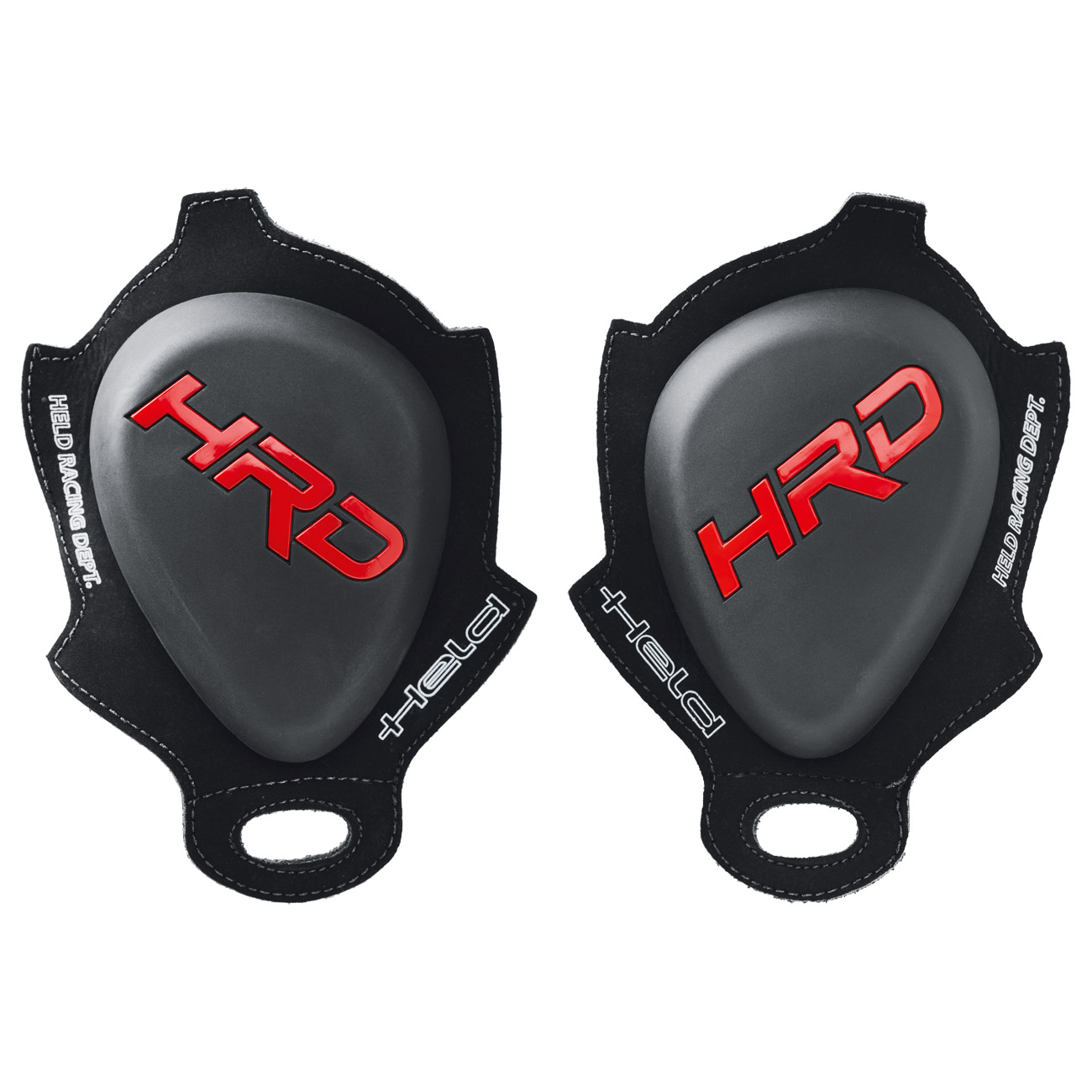 Held Action Slider en color negro-rojo