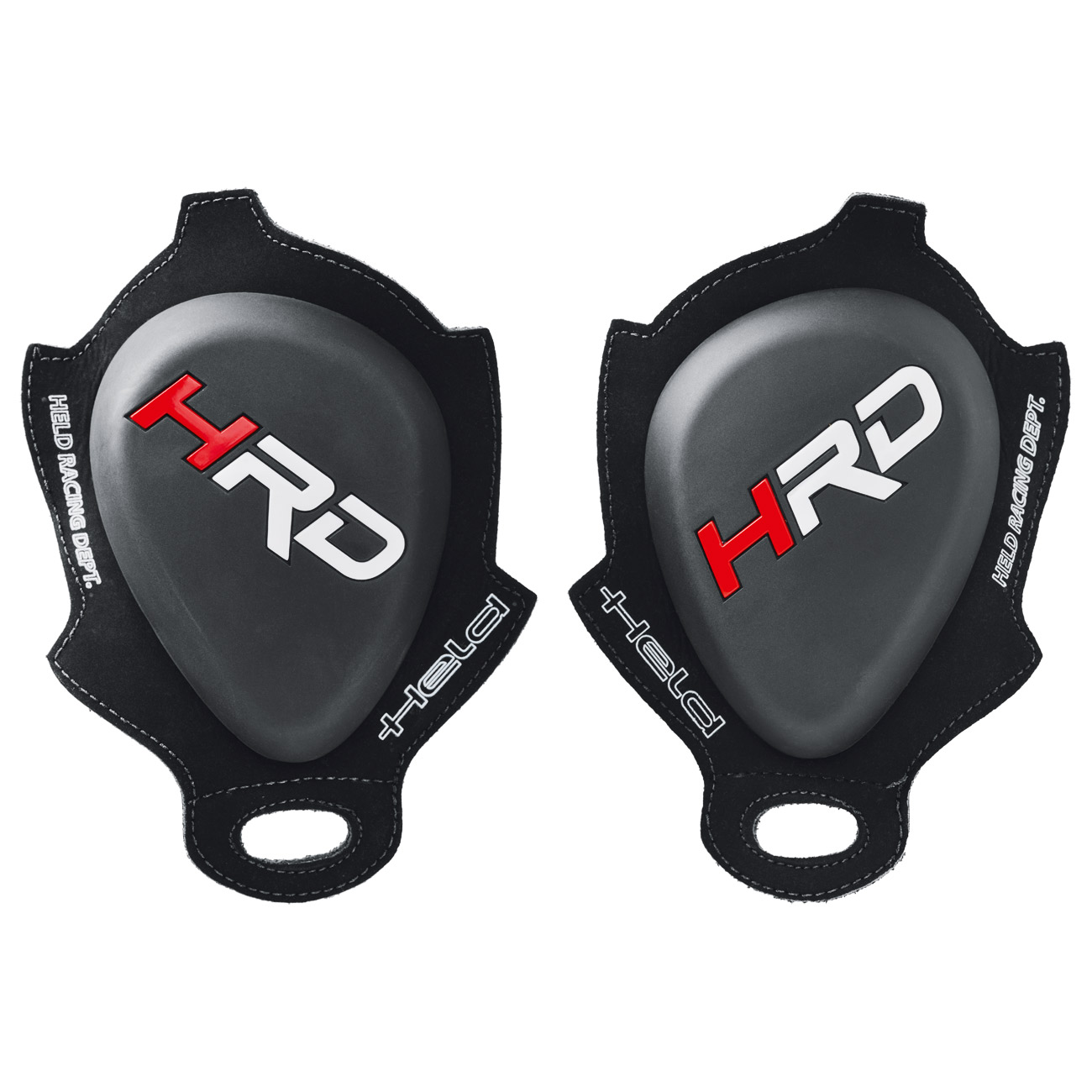 Held Action Slider en color negro-rojo-blanco